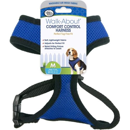 Four Paws Comfort Control Harness Blue
