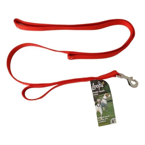Loops 2 Double Nylon Handle Leash